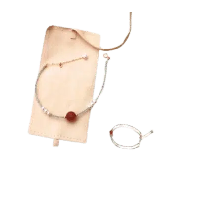 Mondstein-Rosenquarzarmband